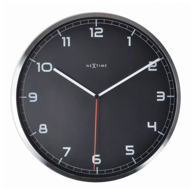 Zegar ścienny (35 cm) Company Arabic Nextime Wyprzedaż