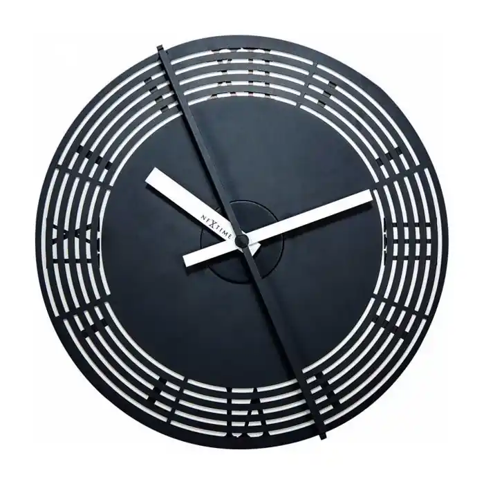 Zegar ścienny z ruchomą tarczą Cyfry Rzymskie Kinegram Nextime Cena promocyjna