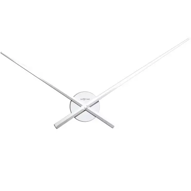 Zegar ścienny 70 cm (biały) Hands Nextime Dostępne od ręki