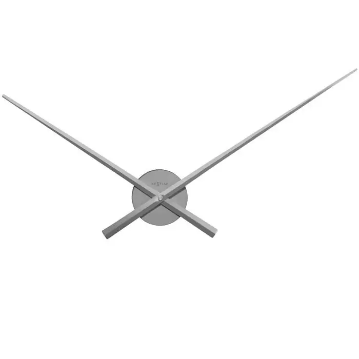 Zegar ścienny 70 cm (srebrny) Hands Nextime Bezpieczna płatność