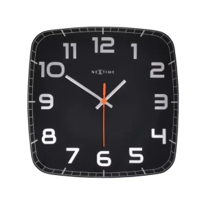 Sprawdź teraz Zegar ścienny kwadratowy (czarny) Classy Nextime