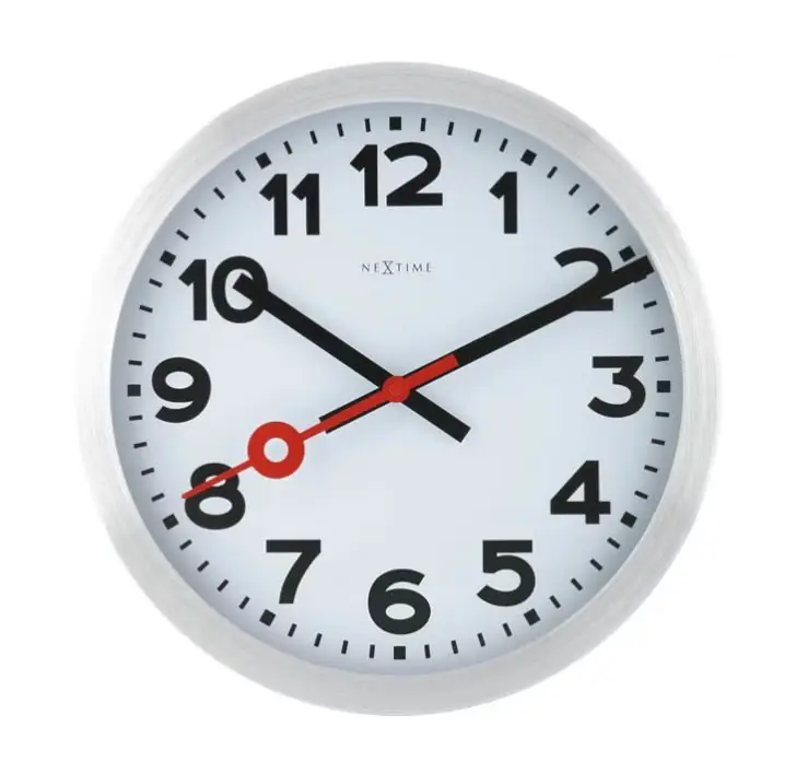 Zegar ścienny z cyframi (35 cm) Station Nextime Oferta