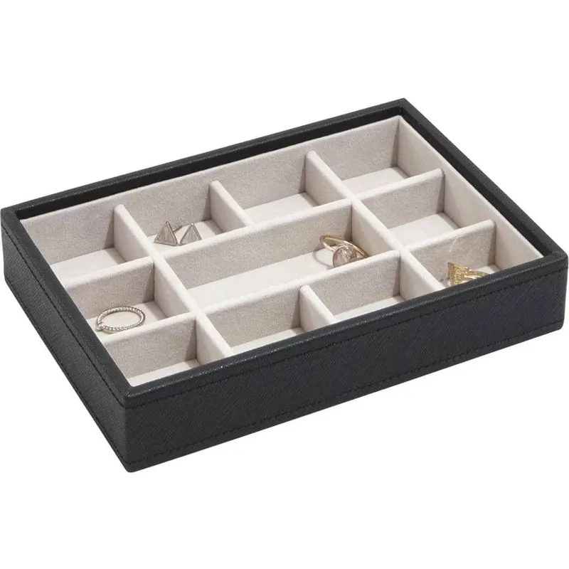 Popularny Organizer na biżuterię S (czarny) Mini Stackers