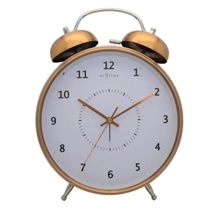 Budzik miedziany (20 cm) Wake Up Nextime Hit sprzedaży