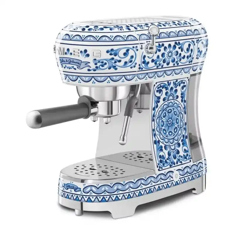 Ekspres kolbowy SMEG X DOLCE&GABBANA BLU MEDITERRANEO Ostatnia szansa