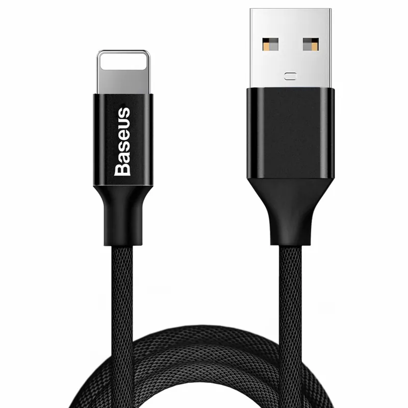 Wyjątkowa oferta BASEUS ® Kabel Przewód W Materiałowym Oplocie Usb - Iphone Hurtownia Sklep
