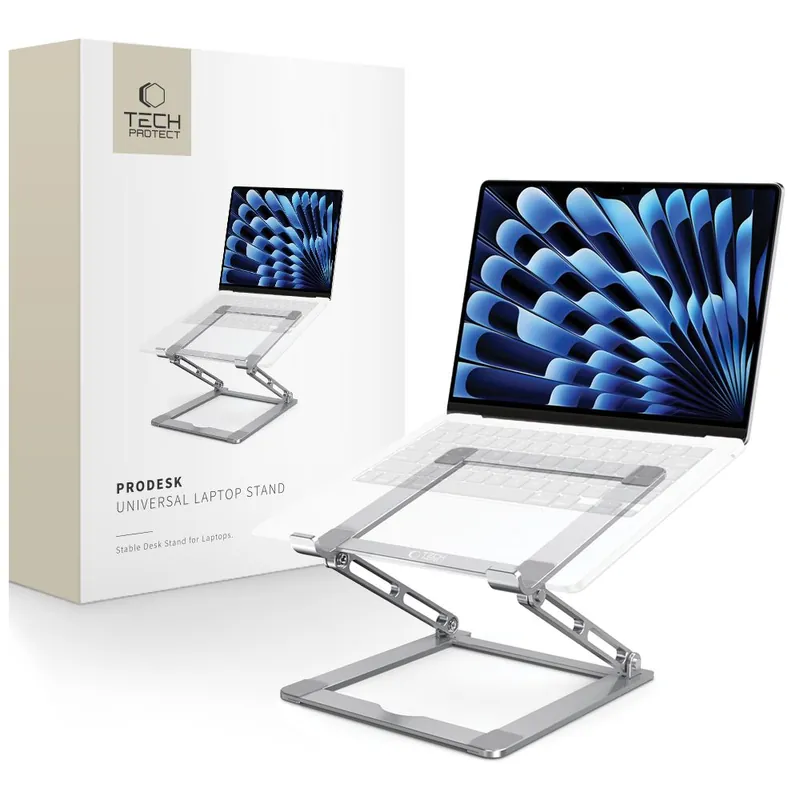 Wyjątkowa oferta Tech-Protect ® Podstawka Uniwersalna Rozkładana Na Laptop Do 17‘‘ Hurtownia Drop