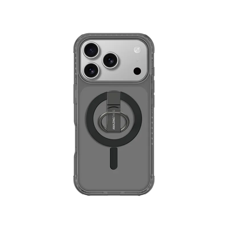 AmazingThing ® Etui Case Na Iphone 17 Pro Titan Pro Grip Ring Set Hurtownia Hit cenowy