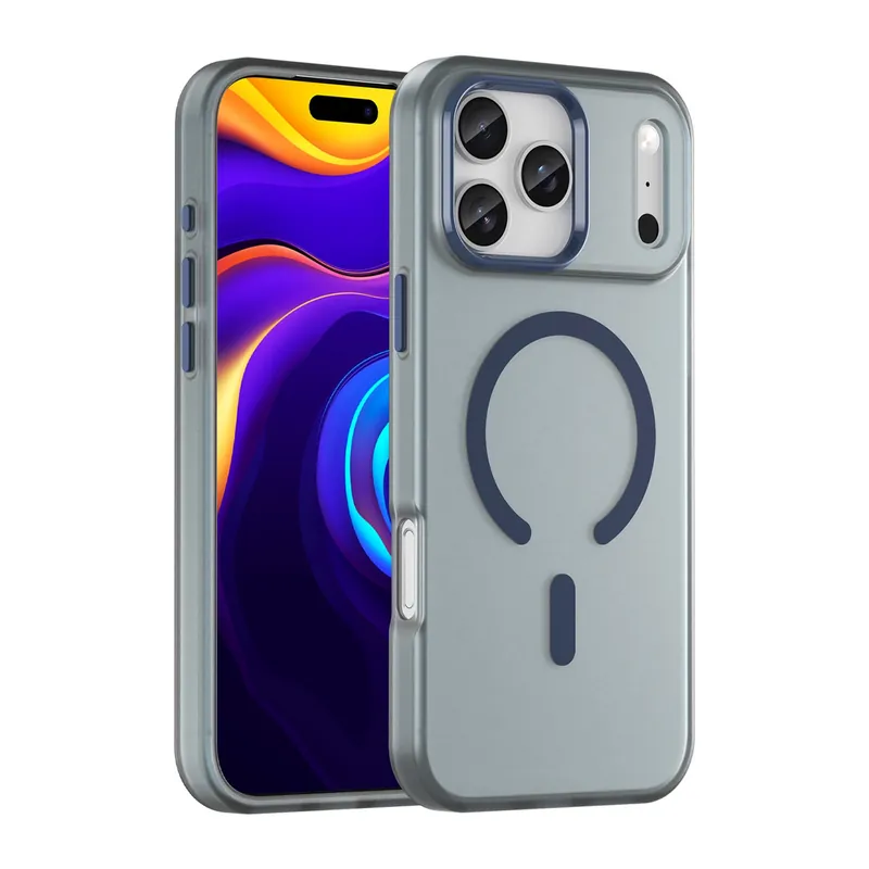 HURTEL ® Etui Pokrowiec Na iPhone 17 Pro Niebieski Mat Hurtownia Nie przegap