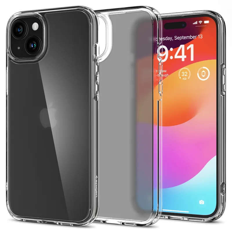 SPIGEN ® Etui Ultra Hybrid Na Iphone 15 Plus Przezroczyste Hurtownia Sklep Niska cena