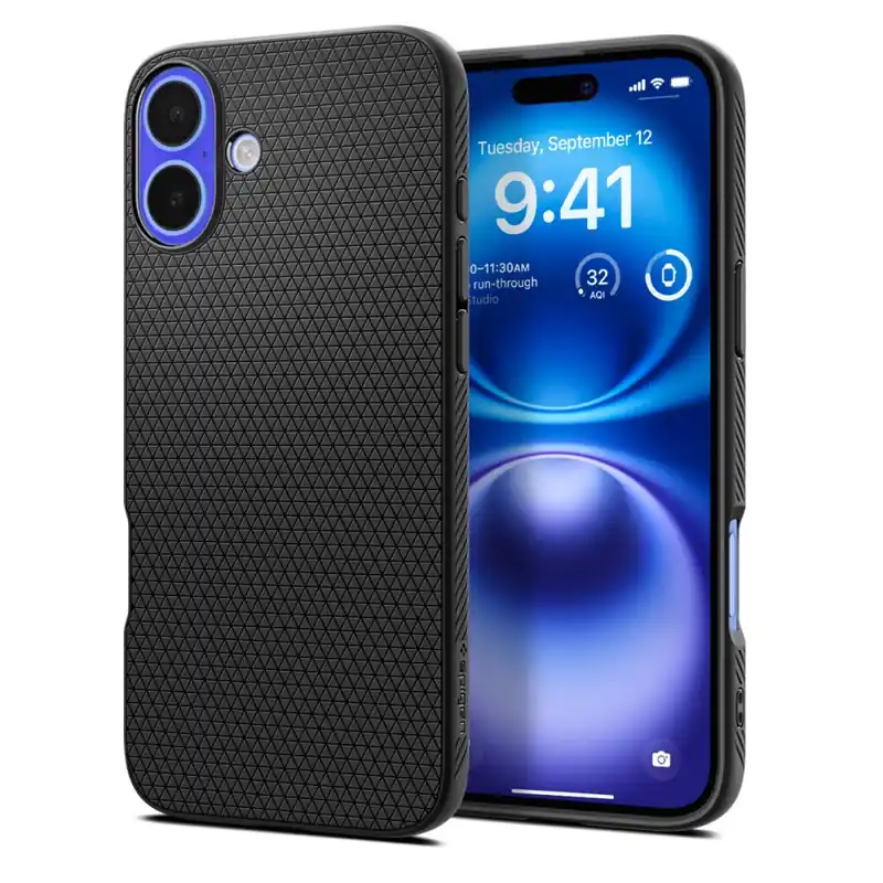 SPIGEN ® Etui Case Na Iphone 16 Liquid Air Czarne Hurtownia Dropshipping Nie przegap