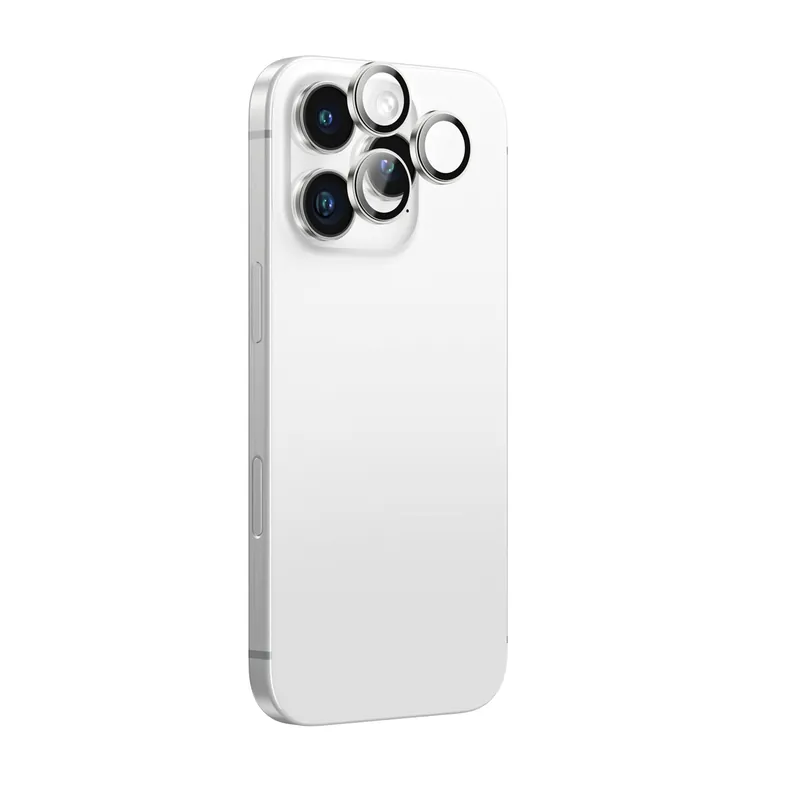 Szybka wysyłka AmazingThing ® Szkło Na Aparat Iphone 16Pro 16Pro Max Srebrne Hurtownia