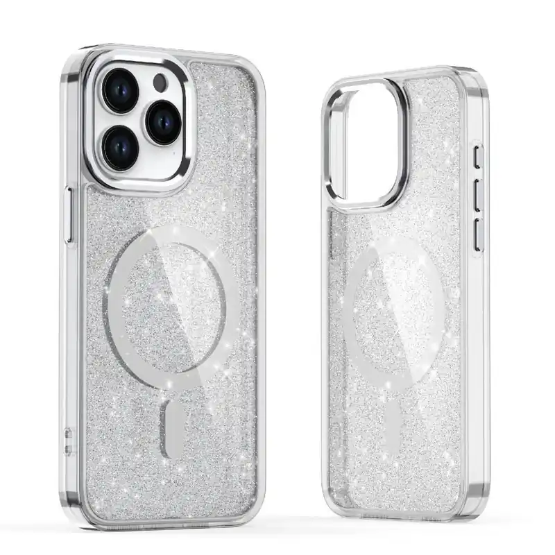 Do wyczerpania zapasów HURTEL ® Etui Brokatowe Na Iphone 17 Pro Max Magsafe Glitter Hurtownia