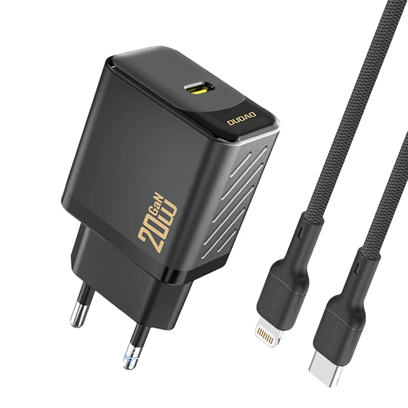 Oferta czasowa DUDAO ® Ładowarka Sieciowa Usb-C Z Kablem Usb-C - Iphone Hurtownia