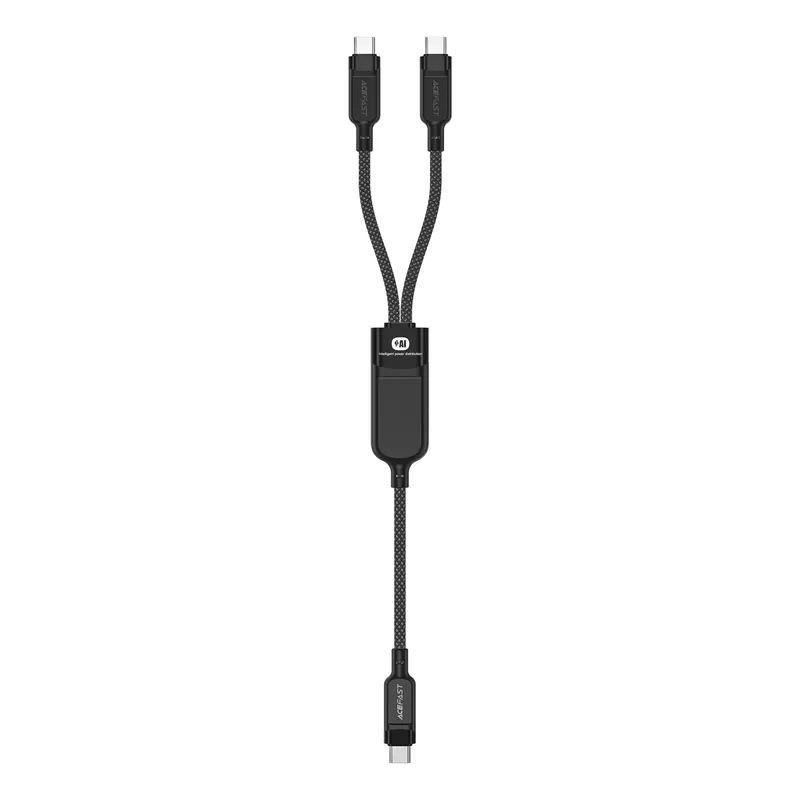 Kup teraz ACEFAST ® 2W1 Kabel Przewód Podwójny Usb-C - 2X Usb-C 100W Hurtownia Dropshippin