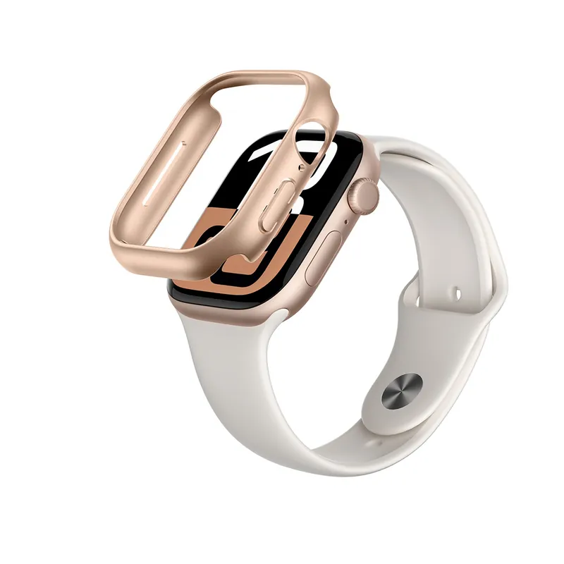 AmazingThing ® Etui Pokrowiec Do Apple Watch 46Mm Różowe Złoto Hurtownia Bezpieczne zakupy