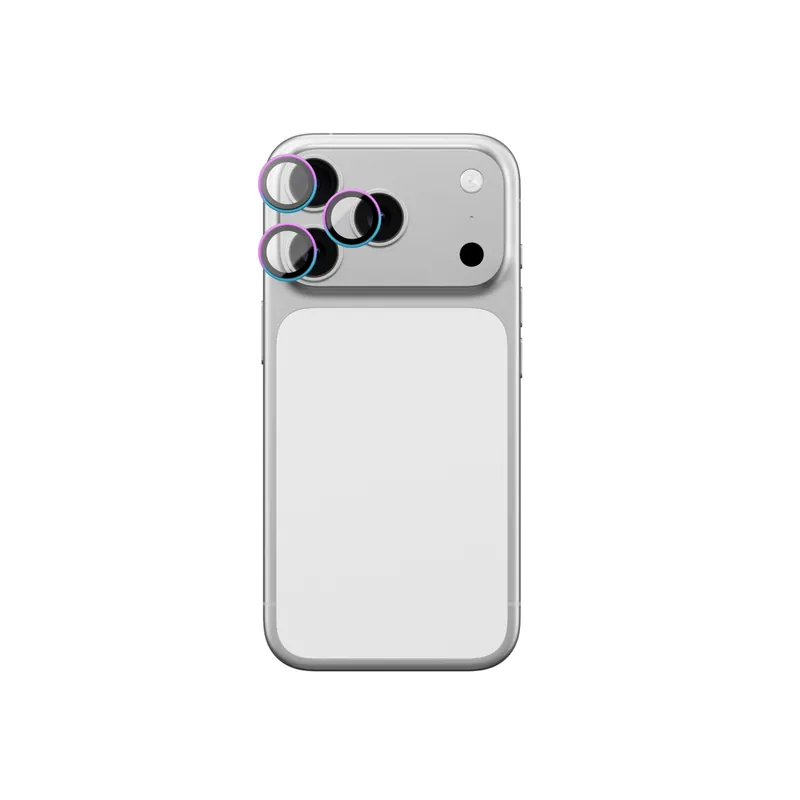 Premium AmazingThing ® Szkło Na Aparat Do Iphone 17 Pro / Pro Max Tęczowa Ramka Hurtowni