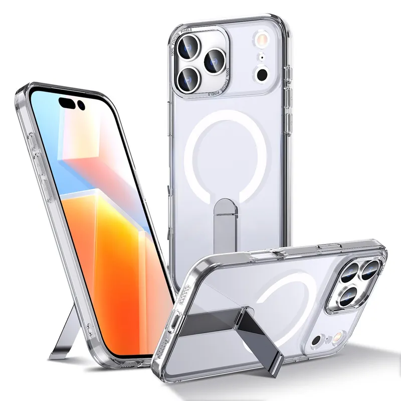 Do wyczerpania zapasów HURTEL ® Etui Z Podstawką Na iPhone 17 Pro Przezroczyste Hurtownia