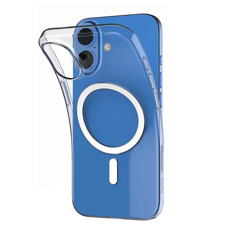 PURO ® Etui Iphone 16 Plus 03 Mag Magsafe Przezroczyste Hurtownia Super okazja