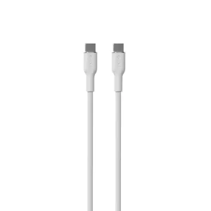 Dodaj do koszyka PURO ® Kabel Przewód Silikonowy Usb-C 60W 1.5M Biały Hurtownia Dropshipping