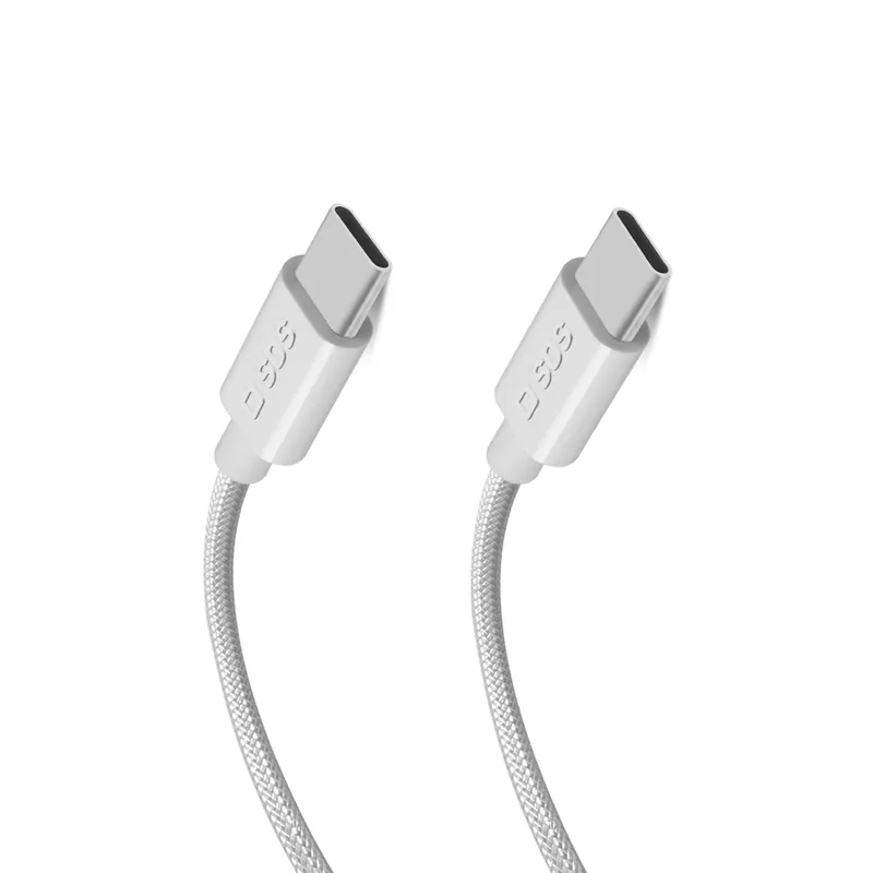 Dodaj do koszyka SBS ® Kabel Przewód Pd Usb-C 60W 2M - Szary Hurtownia Dropshipping