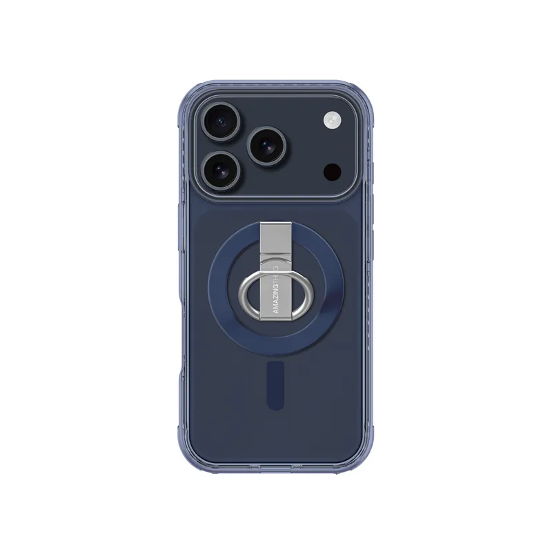 Łatwy zwrot AmazingThing ® Etui Case Na Iphone 17 Pro Titan Pro Grip Ring Set Hurtownia