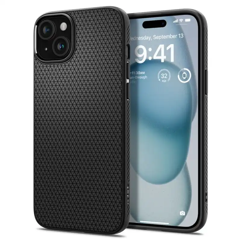 SPIGEN ® Etui Pokrowiec Na Iphone 15 Liquid Air Czarny Hurtownia Kup online