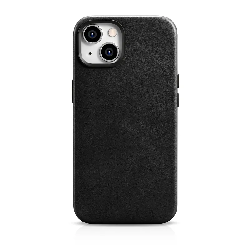 Zniżka ICARER ® Skórzane Etui Iphone 14 Magnetyczne Z Magsafe Oil Hurtownia Sklep