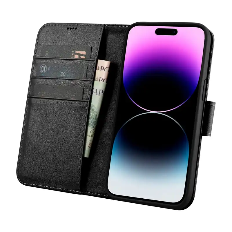 Bezpieczna płatność ICARER ® 2W1 Etui Skórzany Pokrowiec Z Klapką Iphone 14 Pro Max Hurtownia Sklep