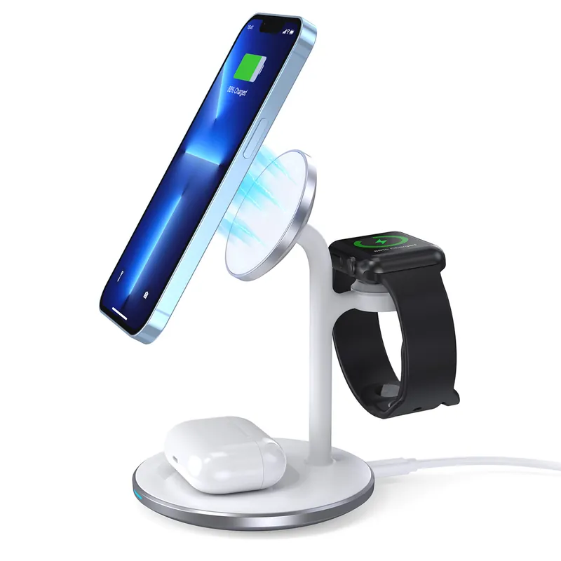 Zniżka CHOETECH ® 3W1 Stojak Stacja Ładująca Indukcyjna Do Iphone Hurtownia Sklep