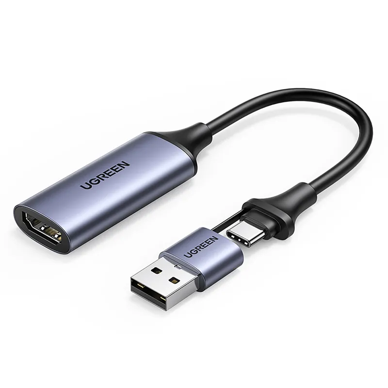 UGREEN ® Adapter Przejściówka Hdmi (Żeński) - Usb-A / Usb-C Hurtownia Dropshippi Ostatnie sztuki