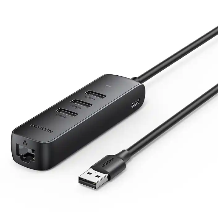 Tani UGREEN ® Adapter Przejściówka Rozdzielacz Usb - Ethernet Hurtownia Sklep