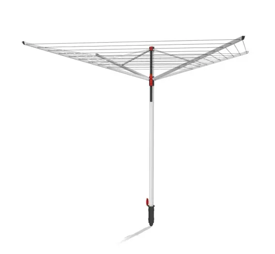 Darmowy zwrot Vileda Suszarka Zewnętrzna Aluminiowa Sun Lift 50m 168252 Lumarko