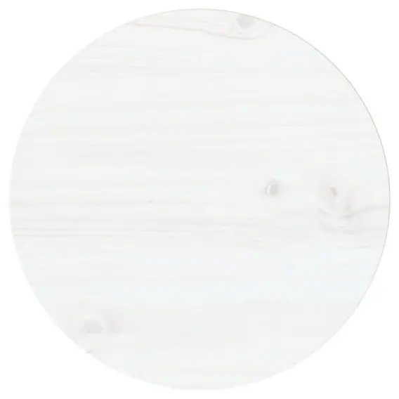 Zamów teraz Blat stołu, biały, Ø30x2,5 cm, lite drewno sosnowe Lumarko! - Hurtownia wielobranżowa Lumarko