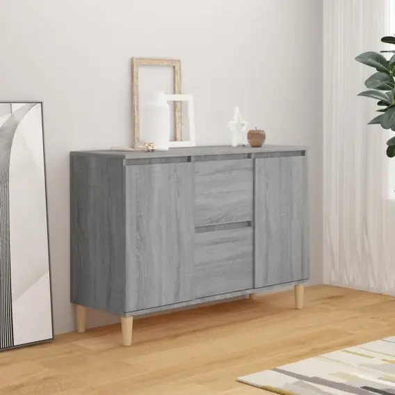 Komoda, szary dąb sonoma, 103,5x35x70 Lumarko! - Hurtownia wielobranżowa Lumarko Kup online