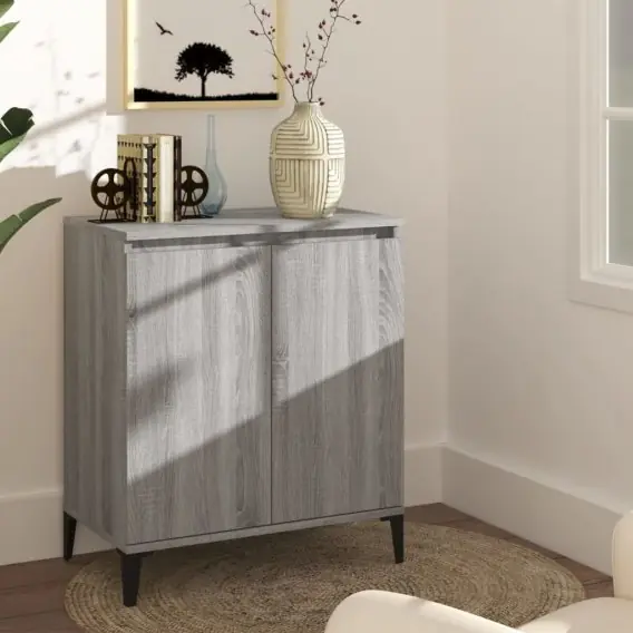 Rabat Komoda, szary dąb sonoma, 60x35x70 cm Lumarko! - Hurtownia wielobranżowa Lumarko