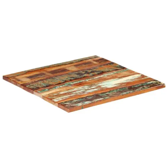 Wybór klientów Kwadratowy blat stołu 80x80 cm, 25-27 mm, lite drewno z odzysku Lumarko! - Hurtownia wielobranżowa Lumarko