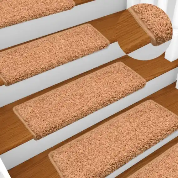 Do wyczerpania zapasów Nakładki na schody, 10 szt., 65x25 cm, brązowe Lumarko! - Hurtownia wielobranżowa Lumarko