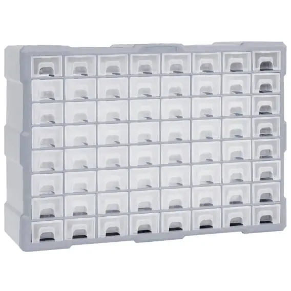 Zamów teraz Organizer z 64 szufladkami, 52x16x37,5 cm Lumarko! - Hurtownia wielobranżowa Lumarko