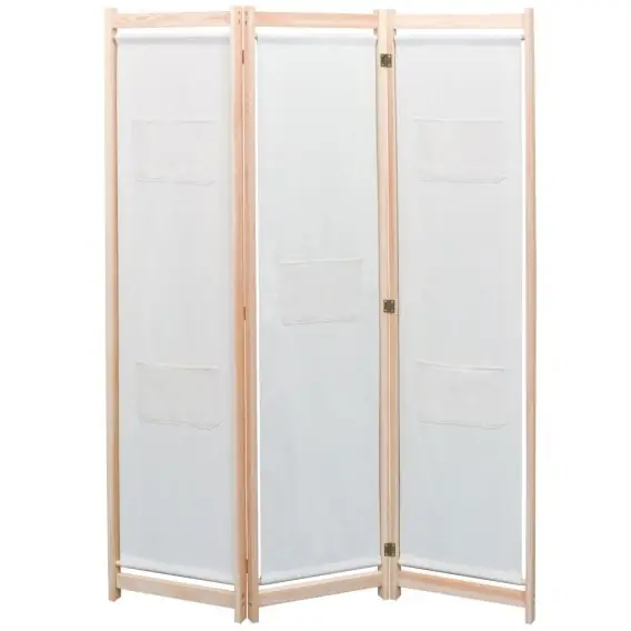 Parawan 3-panelowy, szary, 120x170x4 cm, tkanina Lumarko! - Hurtownia wielobranżowa Lumarko Promocja