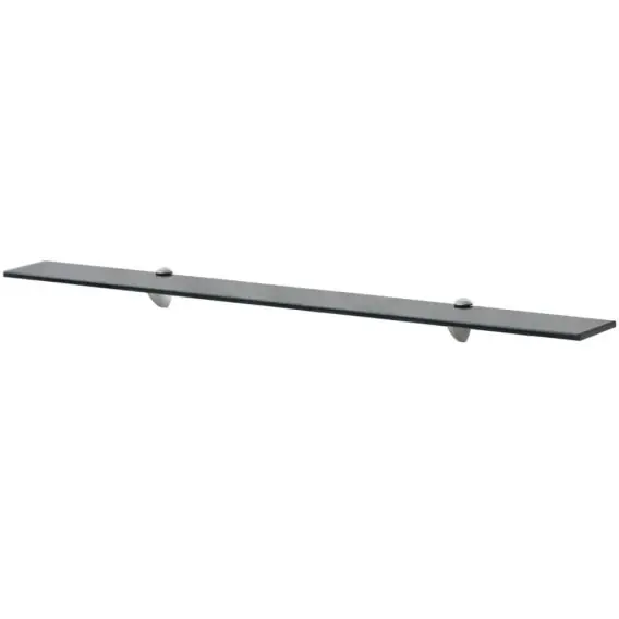 Podwieszana półka szklana 100x20 cm 8 mm Lumarko! - Hurtownia wielobranżowa Lumarko Niska cena