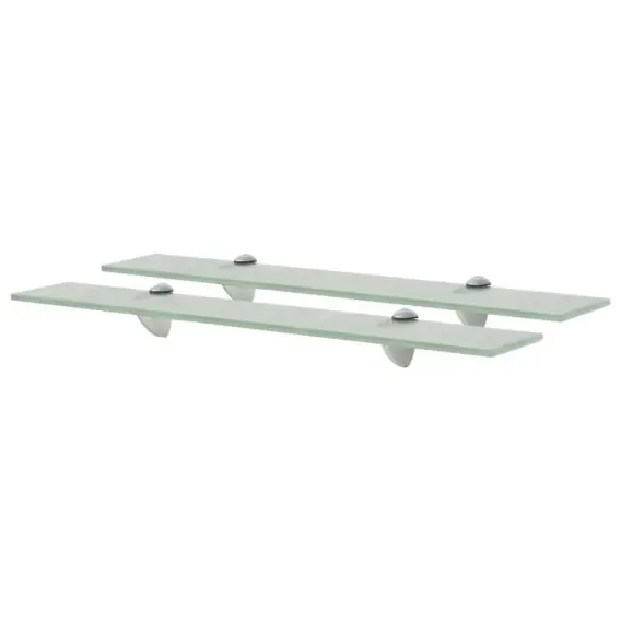 Darmowy zwrot Półki szklane, 2 szt., 60 x 20 cm, 8 mm Lumarko! - Hurtownia wielobranżowa Lumarko