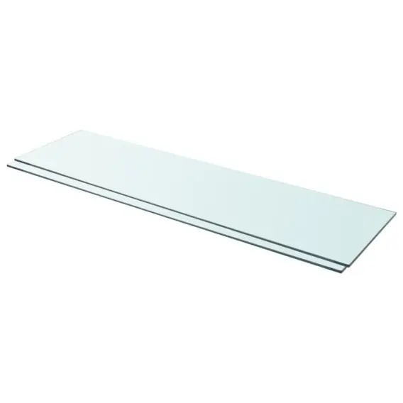Wybór klientów Półki, 2 szt., panel z przezroczystego szkła, 110 x 30 cm Lumarko! - Hurtownia wielobranżowa Lumarko