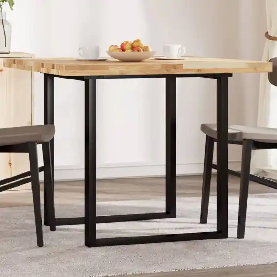 Promocja Blat do stolika, kwadratowy, 90x90x4 cm, lite drewno akacjowe Lumarko! - Hurtownia wielobranżowa Lumarko