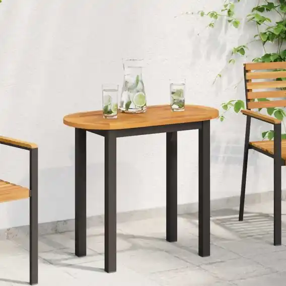 Do wyczerpania zapasów Blat 80x40x2,2 cm Owalny z litego drewna akacjowego Lumarko! - Hurtownia wielobranżowa Lumarko