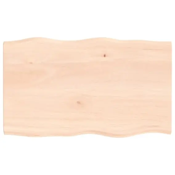 Blat biurka, 100x60x2 cm, surowe drewno dębowe Lumarko! - Hurtownia wielobranżowa Lumarko Ograniczona ilość