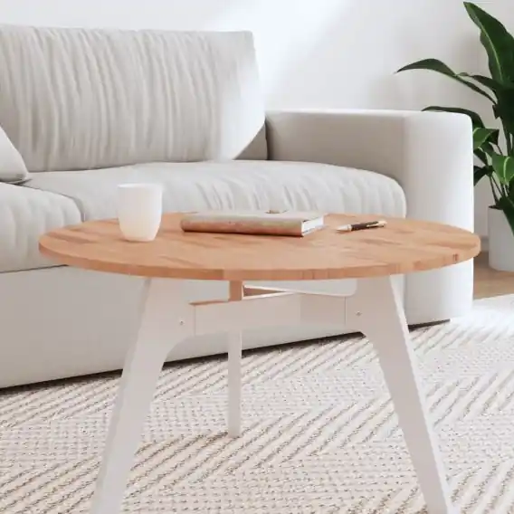 Blat do stołu, Ø70x1,5 cm, okrągły, lite drewno bukowe Lumarko! - Hurtownia wielobranżowa Lumarko Promocja