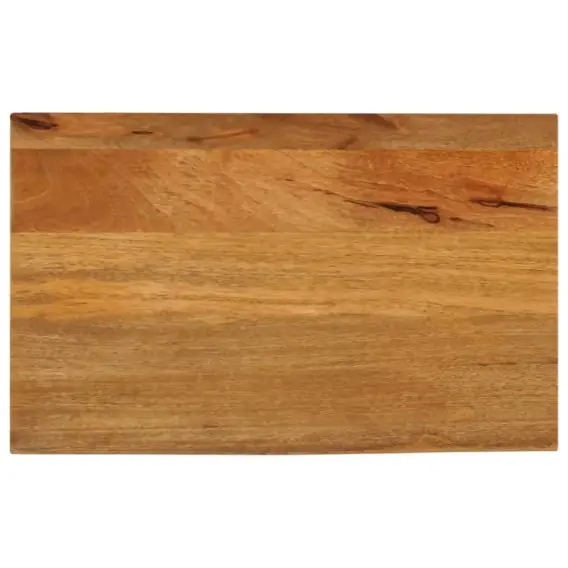 Blat stołu z naturalną krawędzią, 40x30x3,8 cm, drewno mango - Hurtownia wielobranżowa Lumarko Super okazja