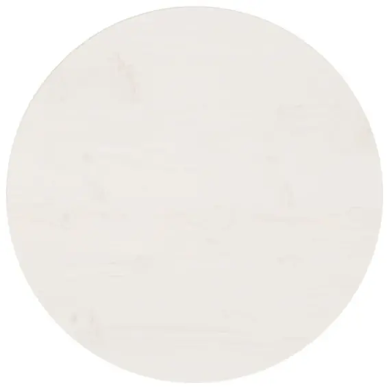 Blat stołu, biały, Ø50x2,5 cm, lite drewno sosnowe Lumarko! - Hurtownia wielobranżowa Lumarko Ograniczona ilość