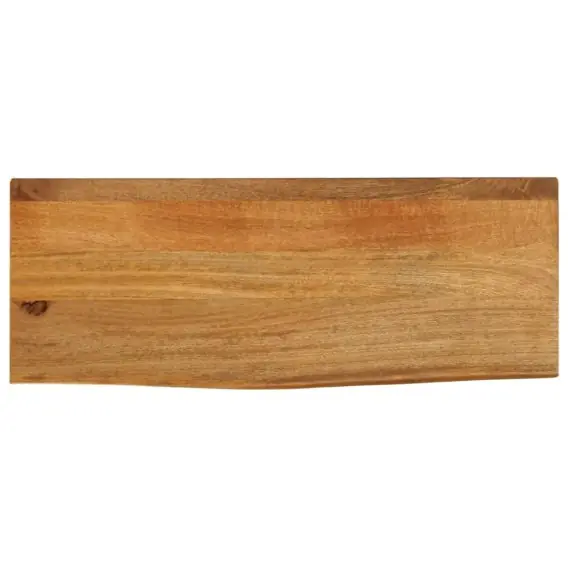 Wyjątkowa oferta Blat stołu z naturalną krawędzią, 70x20x3,8 cm, drewno mango - Hurtownia wielobranżowa Lumarko
